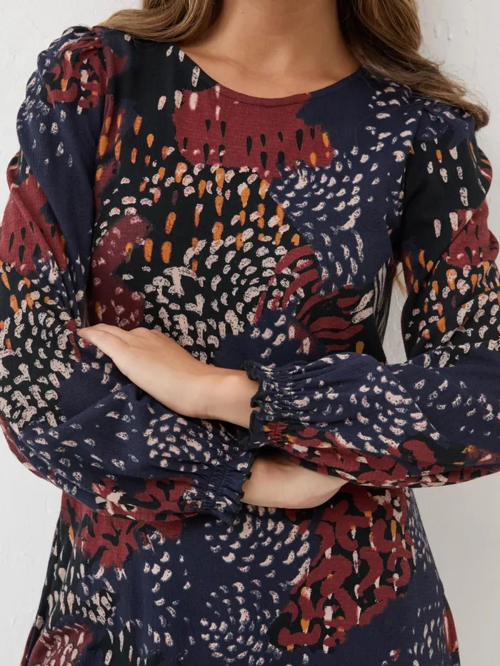 Fat Face Dresses Kareen Multi Animal 100 Cotton Dress 8211 Women
