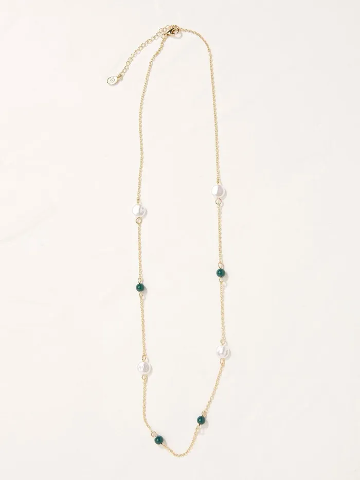 Fat Face Jewellery Gold Tone Pearl Necklace 8211 Women