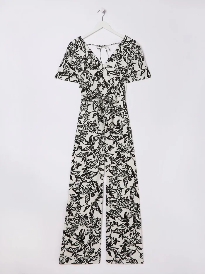 Fat Face Jumpsuits and Playsuits Camellia Natural Botanical Jumpsuit 8211 Women