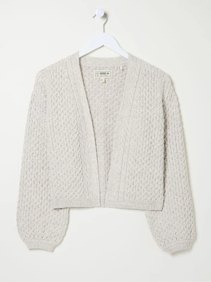 Fat Face Knitwear Ivory Anais Cardigan 8211 Women