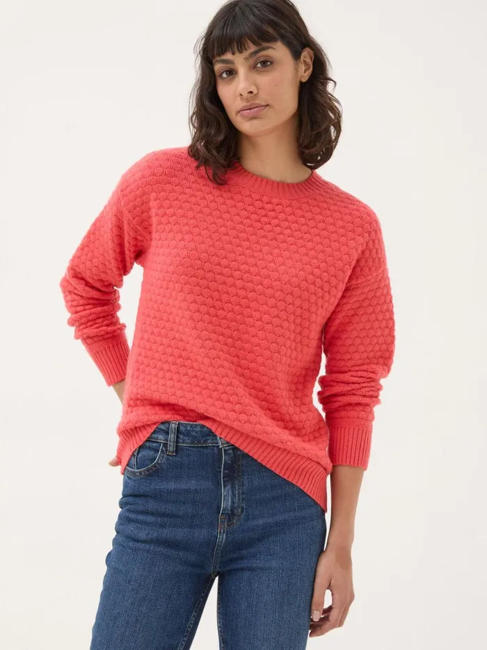 Fat Face Knitwear Red Ayla Knitted Jumper 8211 Women