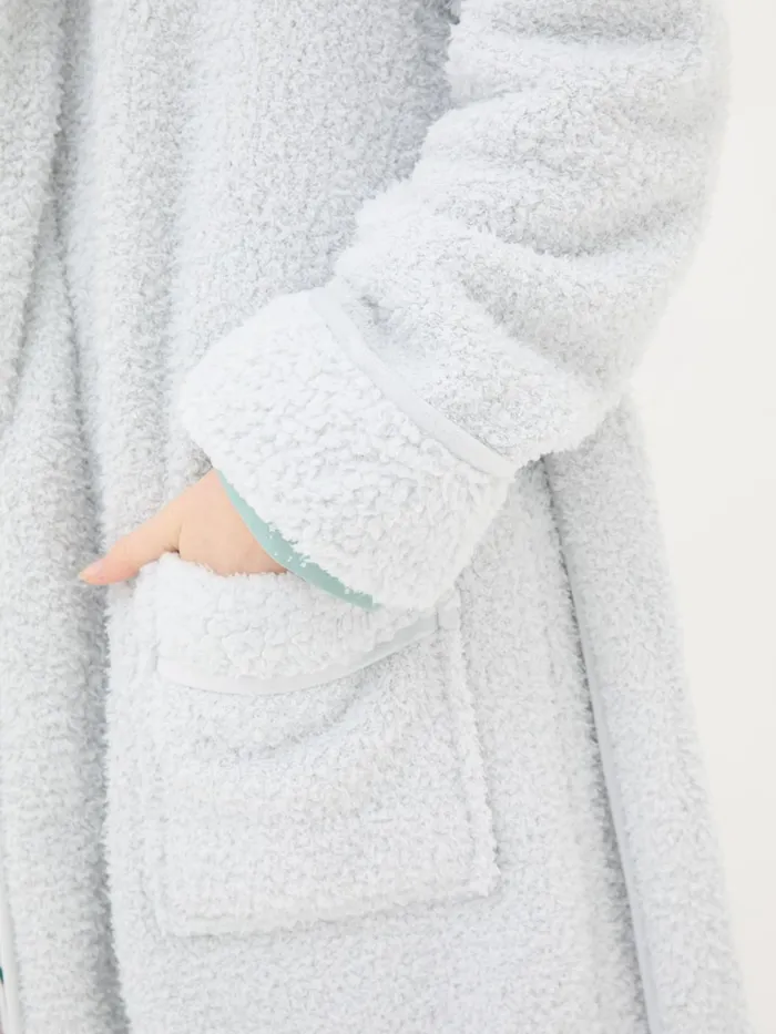 Fat Face Pyjamas and Nightwear Grey Snuggle Dressing Gown 8211 Women