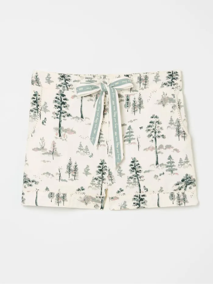 Fat Face Pyjamas and Nightwear Ivory Christmas Tree 100 Cotton Pyjama Shorts 8211 Women Fat Face Pyjamas and Nightwear Ivory Christmas Tree 100 Cotton Pyjama Shorts 8211 Women