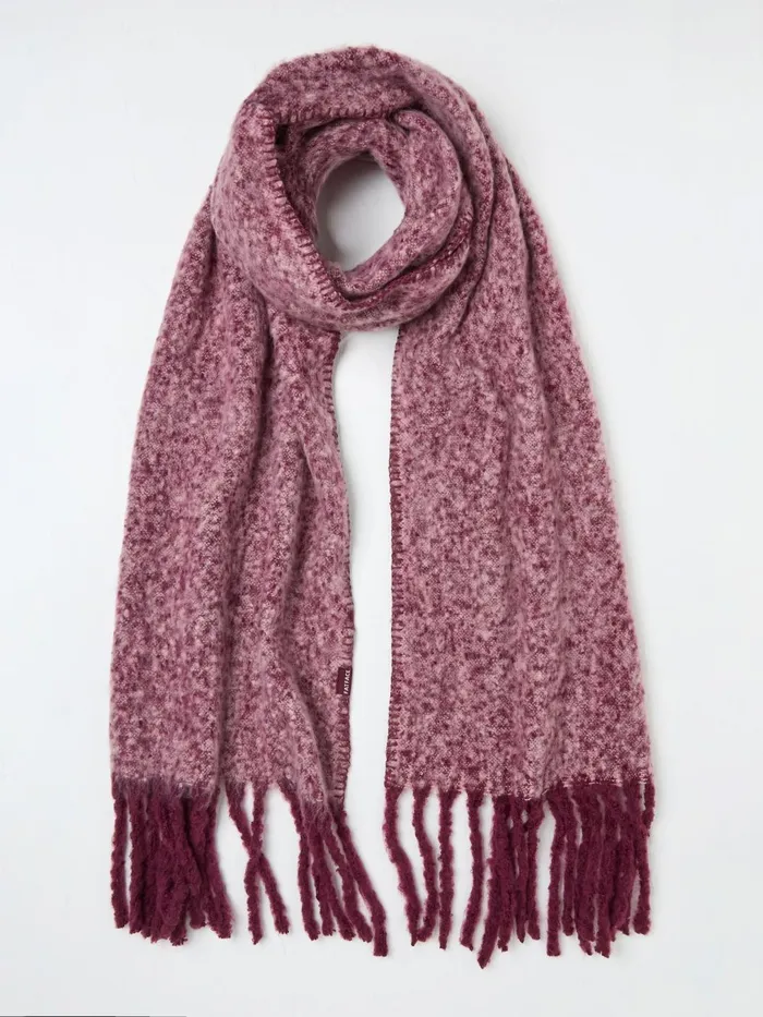 Fat Face Scarves Pink Boucle Scarf 8211 Women