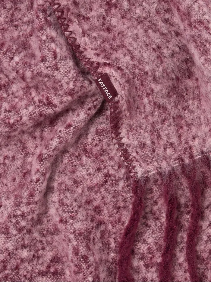 Fat Face Scarves Pink Boucle Scarf 8211 Women Fat Face Scarves Pink Boucle Scarf 8211 Women