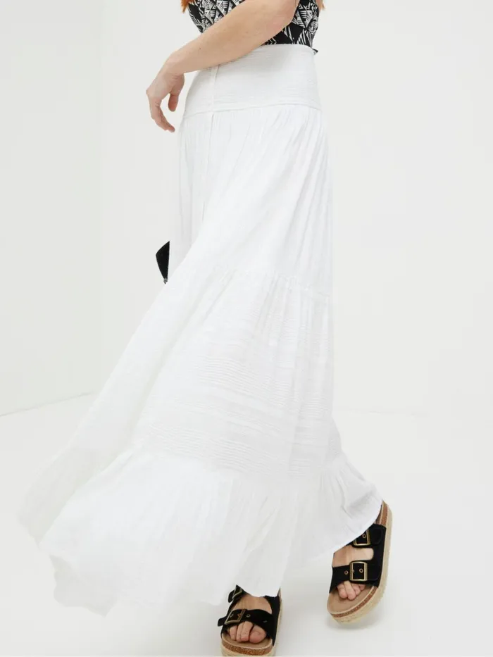 Fat Face Skirts Rhea Natural Beach Maxi Skirt 8211 Women