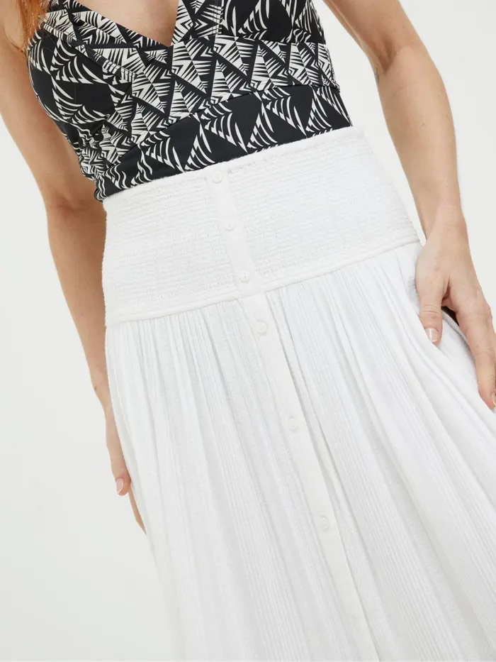 Fat Face Skirts Rhea Natural Beach Maxi Skirt 8211 Women