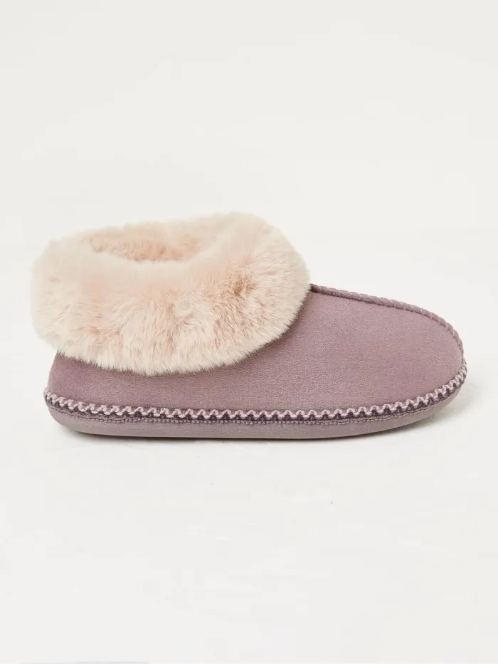 Fat Face Slippers Maia Purple Slipper Boots 8211 Women