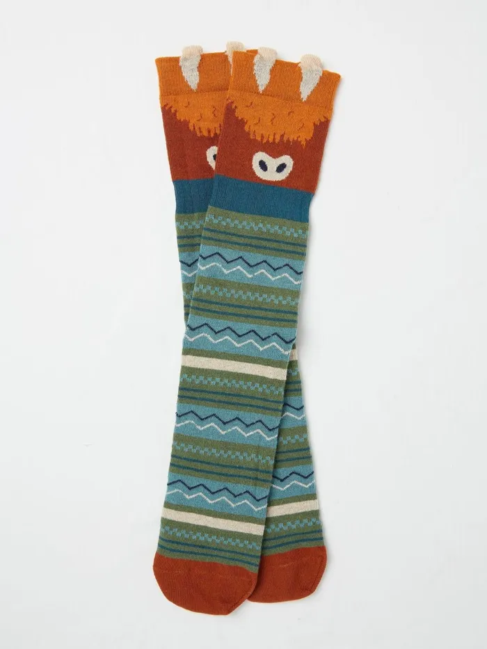 Fat Face Socks Navy Highland Cow Socks 1 Pack 8211 Men