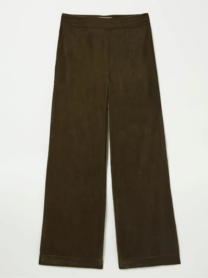 Fat Face Trousers and Leggings Ava Brown Velvet Trousers 8211 Women