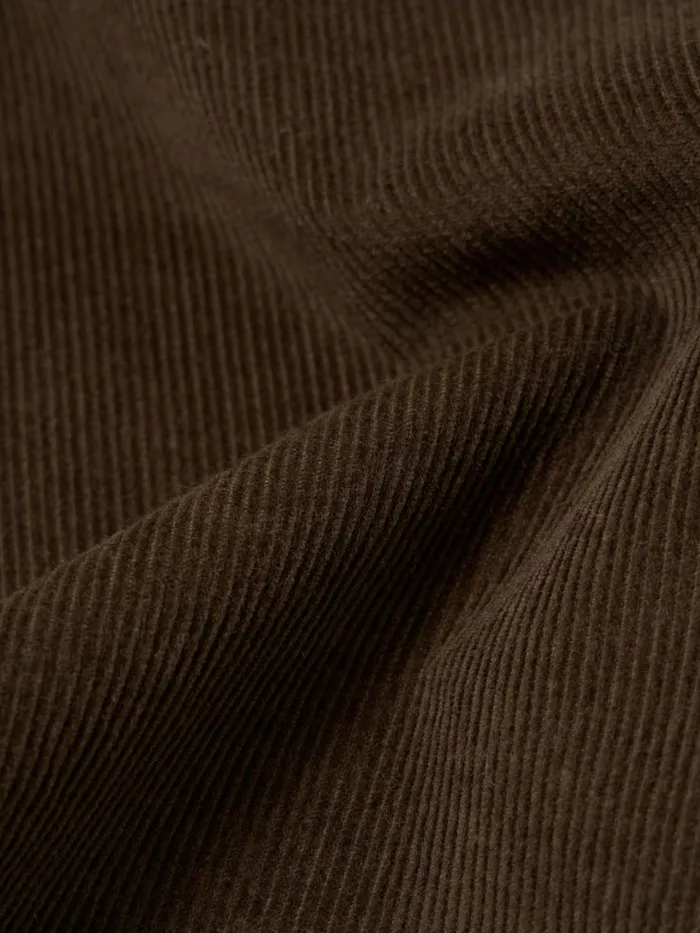 Field Shirt In Brown Fine Cord Men Universal Works Overshirts
