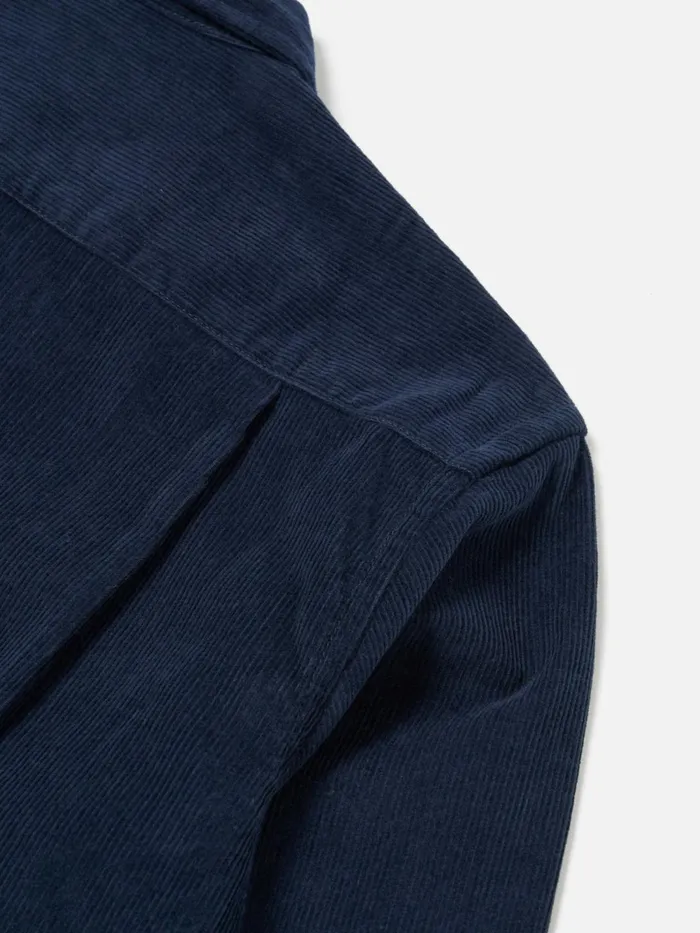 Field Shirt In Navy Fine Cord Men Universal Works Overshirts