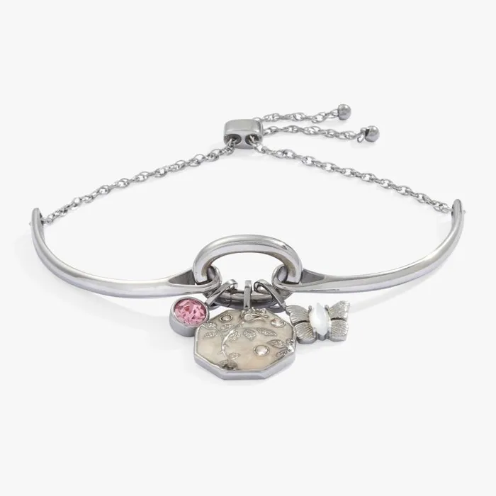 Fine Jewelry Women Alex And Ani Transformation Trio Interchangeable Charm Bracelet Stainless Steel Silver