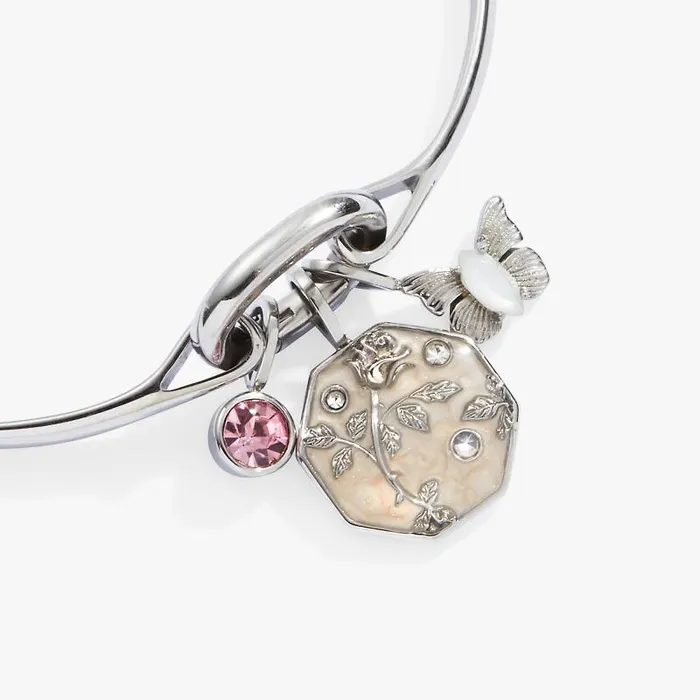Fine Jewelry Women Alex And Ani Transformation Trio Interchangeable Charm Bracelet Stainless Steel Silver