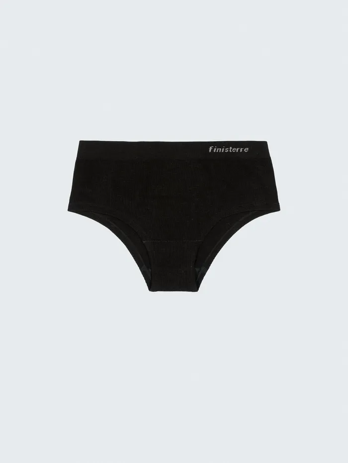 Finisterre Base Layers and Underwear Women Sia Seamless Brief Black