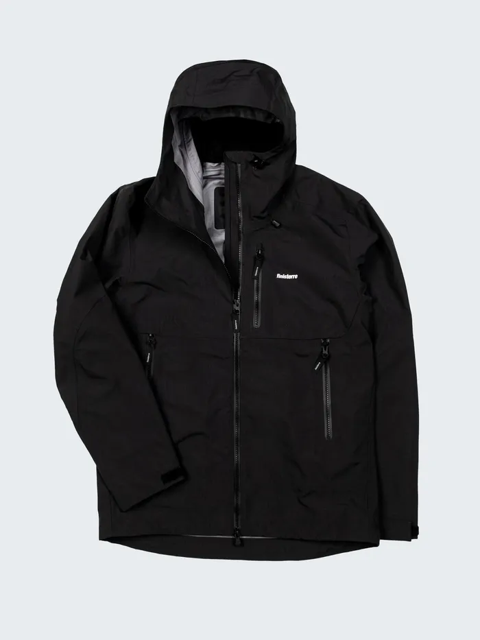 Finisterre Jackets and Coats Men Stormbird Waterproof Jacket Black
