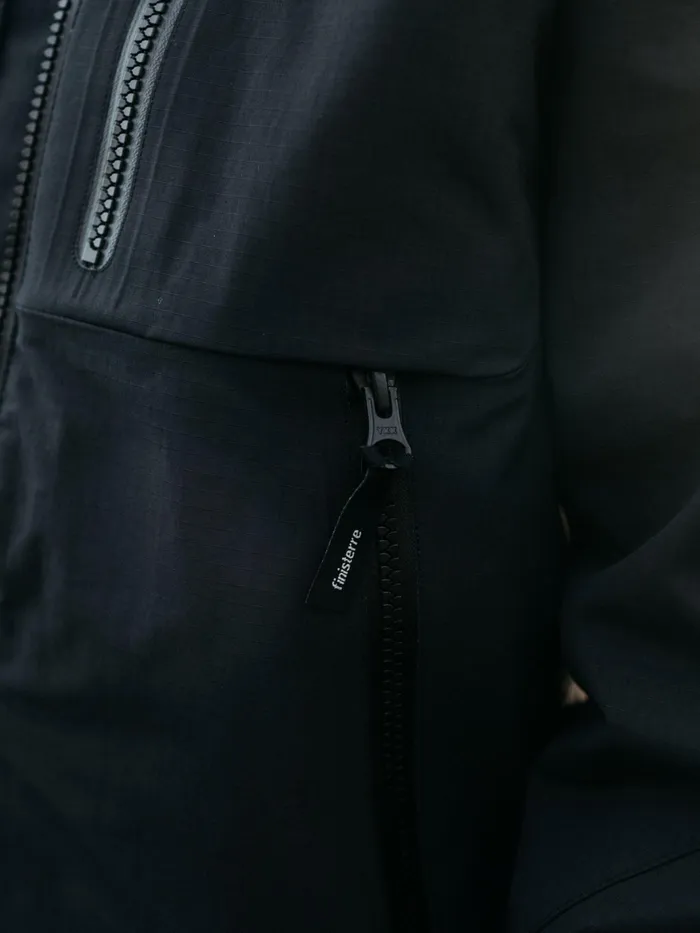 Finisterre Jackets and Coats Men Stormbird Waterproof Jacket Black