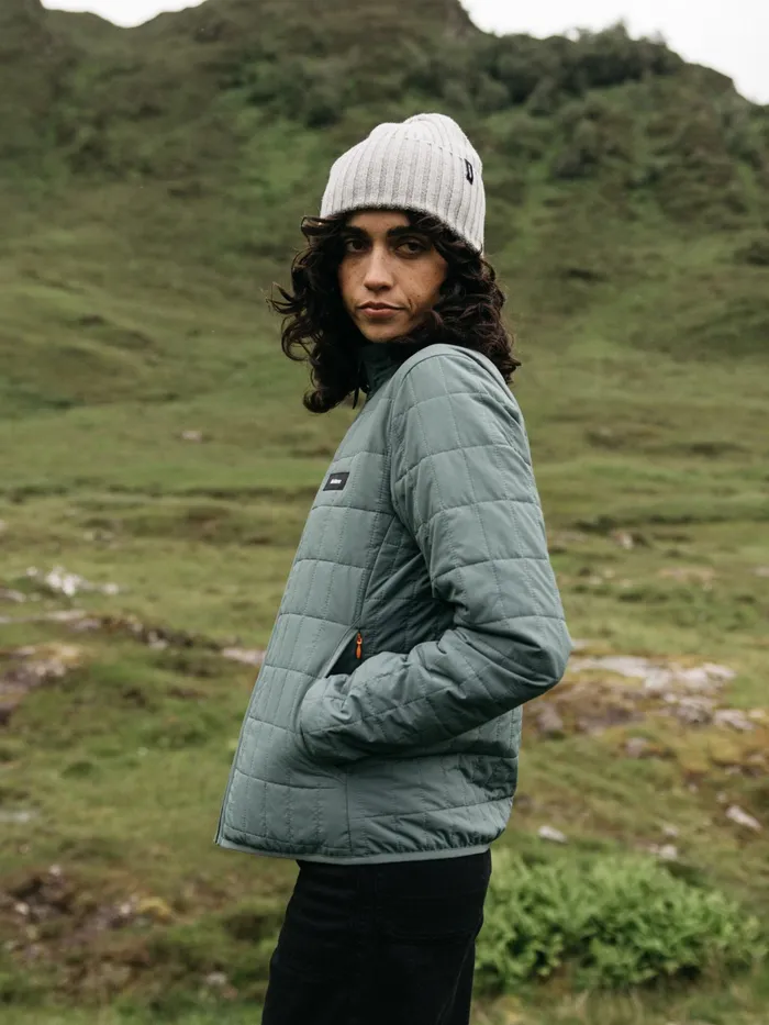 Finisterre Jackets and Coats Women Firecrest Jacket Deep Sea