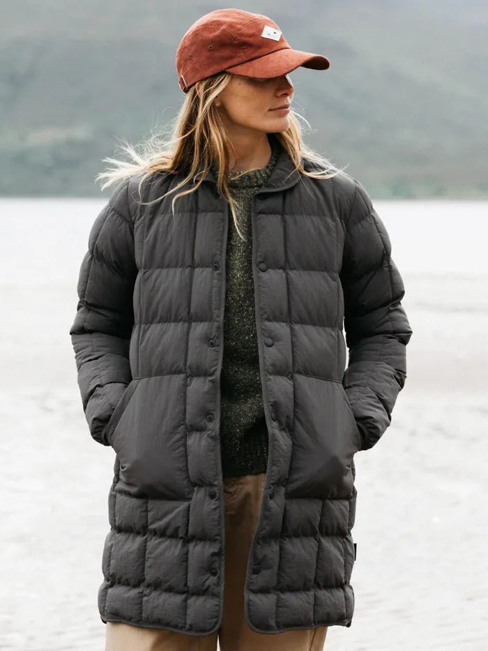 Finisterre Jackets and Coats Women Lapwing Coat Raven Black