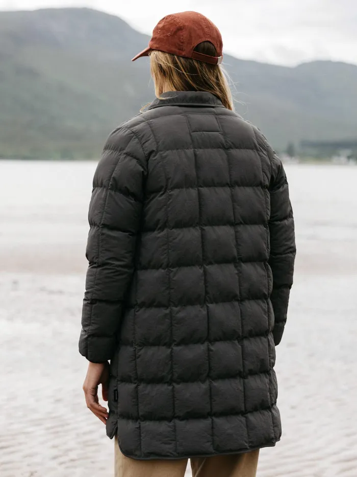 Finisterre Jackets and Coats Women Lapwing Coat Raven Black