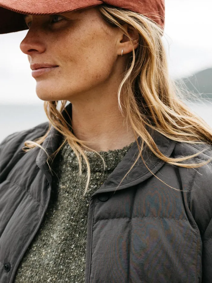 Finisterre Jackets and Coats Women Lapwing Coat Raven Black