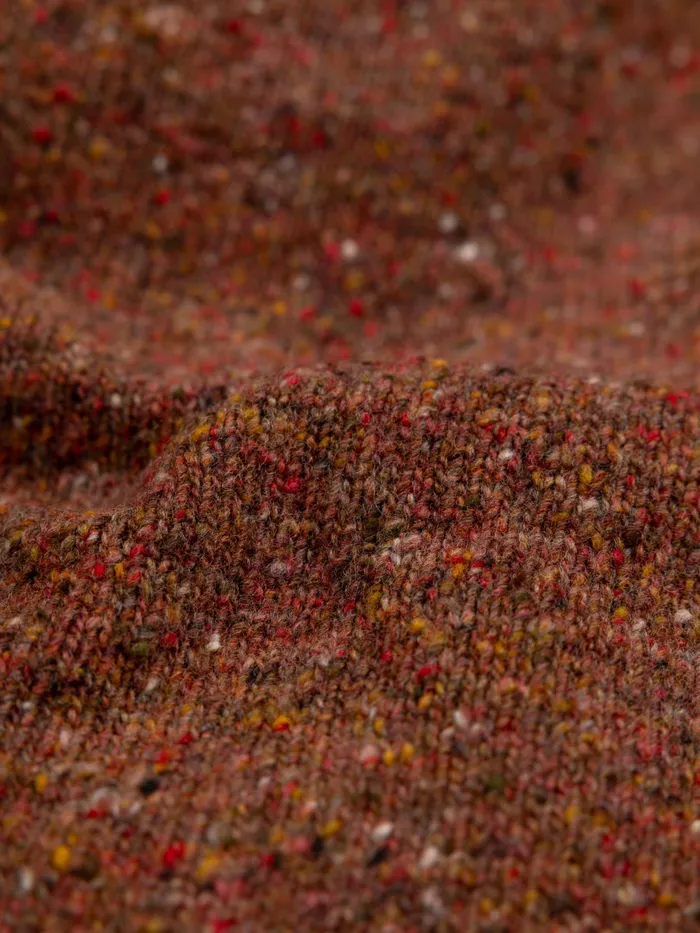 Finisterre Knitwear Men Furlong Roll Neck Sweater Spice