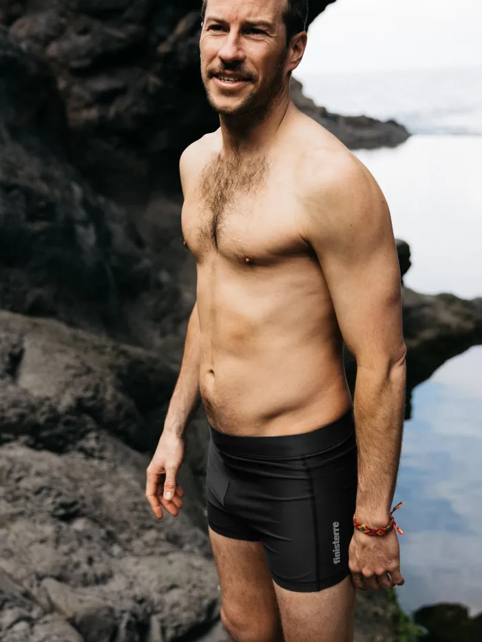 Finisterre Swim Shorts and Board Shorts Men Aonyx Swim Trunk Graphite