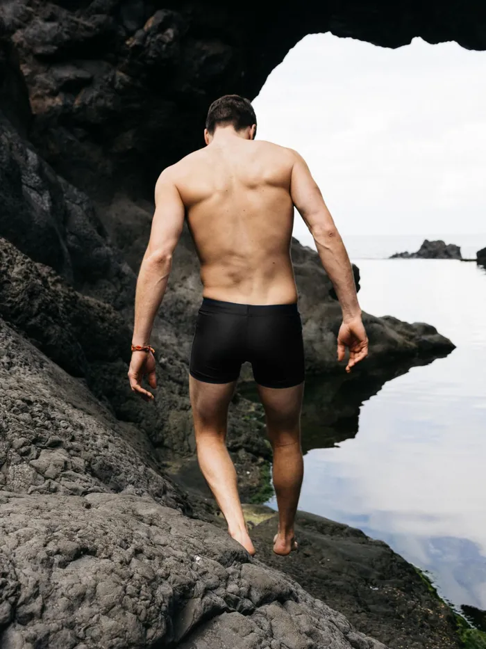 Finisterre Swim Shorts and Board Shorts Men Aonyx Swim Trunk Graphite