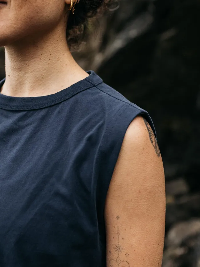 Finisterre Tops and TShirts Women Meskel Vest Navy