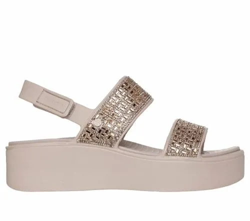 Foamies Arch Fit Upbeat 8211 Aura Taupe Women SKECHERS Wedges