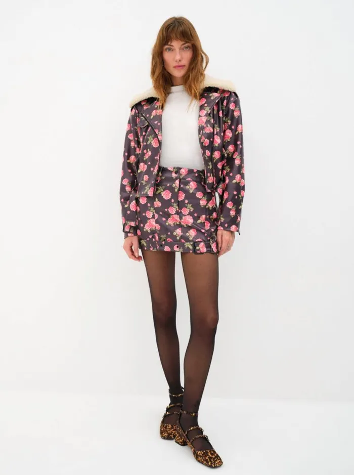 For Love and Lemons Bottoms Wren Mini Skirt Black 8211 Women For Love and Lemons Bottoms Wren Mini Skirt Black 8211 Women
