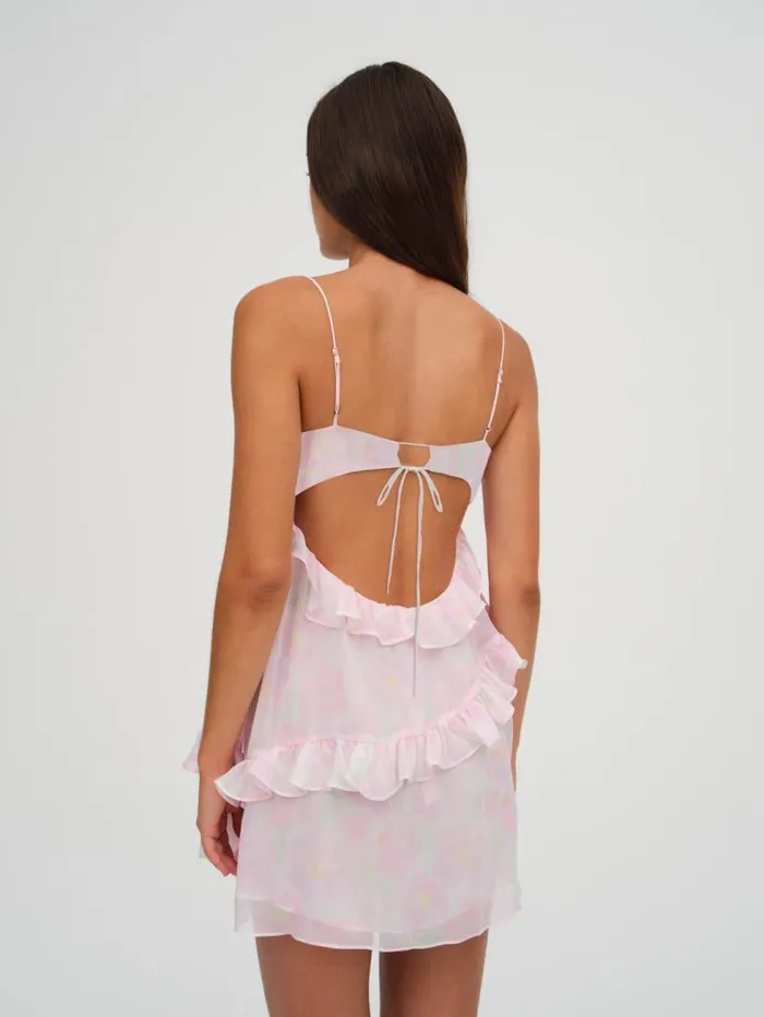 For Love and Lemons Dresses Ariana Mini Dress Pink 8211 Women For Love and Lemons Dresses Ariana Mini Dress Pink 8211 Women