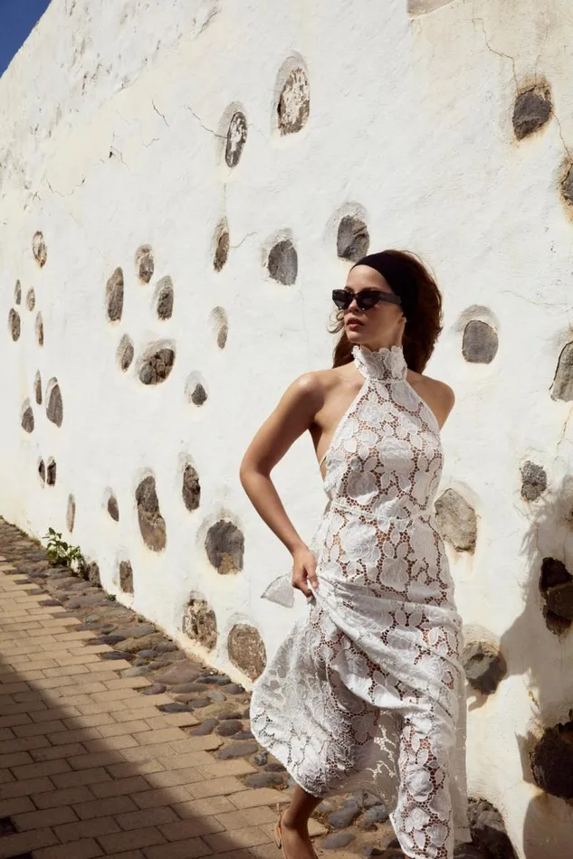 For Love and Lemons Dresses Astoria Lace Maxi Dress White 8211 Women For Love and Lemons Dresses Astoria Lace Maxi Dress White 8211 Women