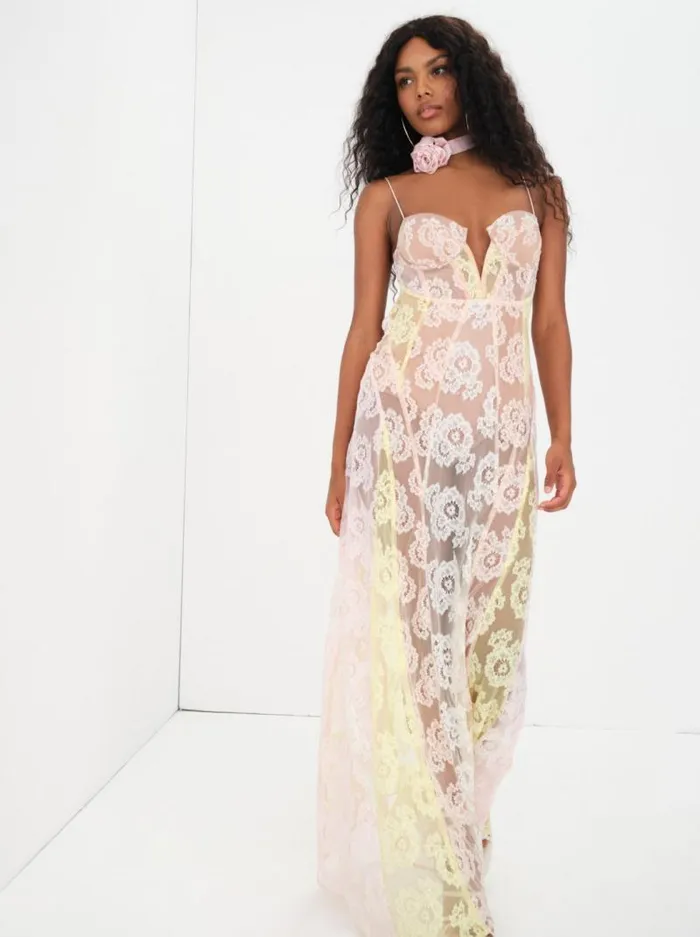 For Love and Lemons Dresses Blossom Maxi Dress Multi 8211 Women
