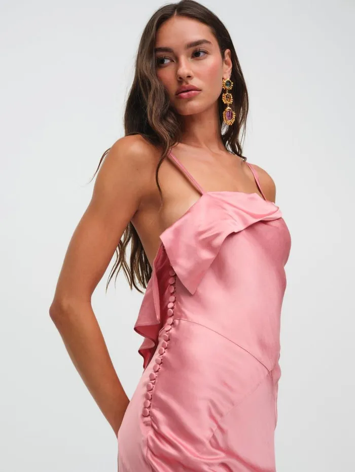 For Love and Lemons Dresses Jewel Maxi Dress Mauve 8211 Women For Love and Lemons Dresses Jewel Maxi Dress Mauve 8211 Women