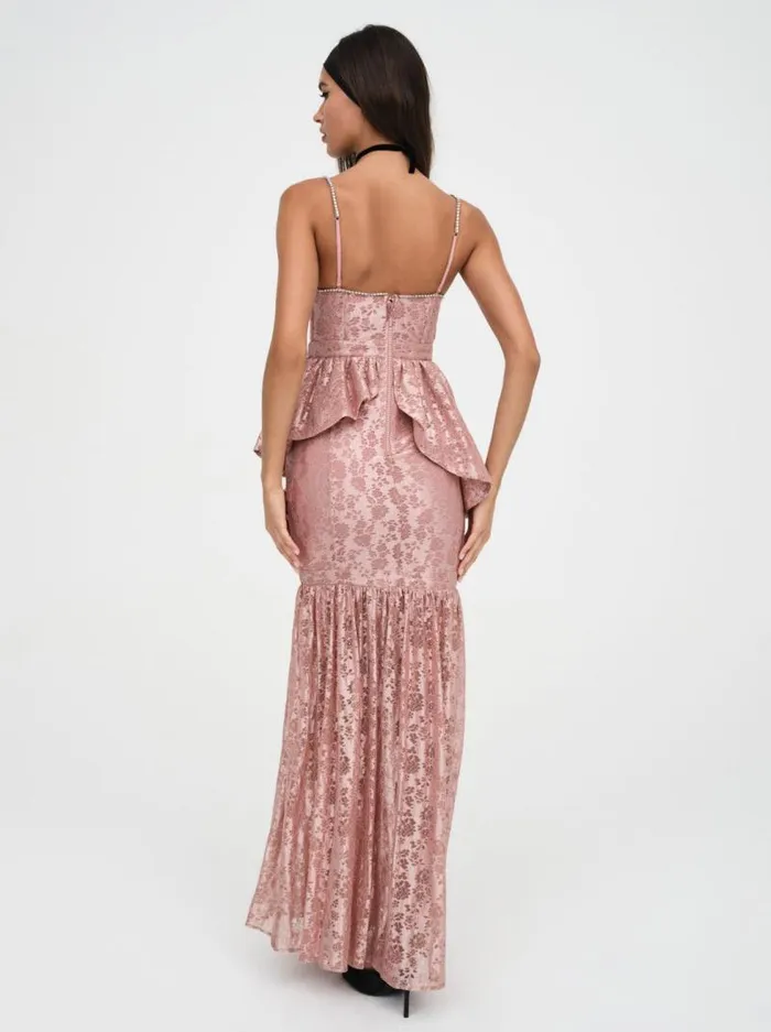 For Love and Lemons Dresses Shai Maxi Dress Pink 8211 Women For Love and Lemons Dresses Shai Maxi Dress Pink 8211 Women