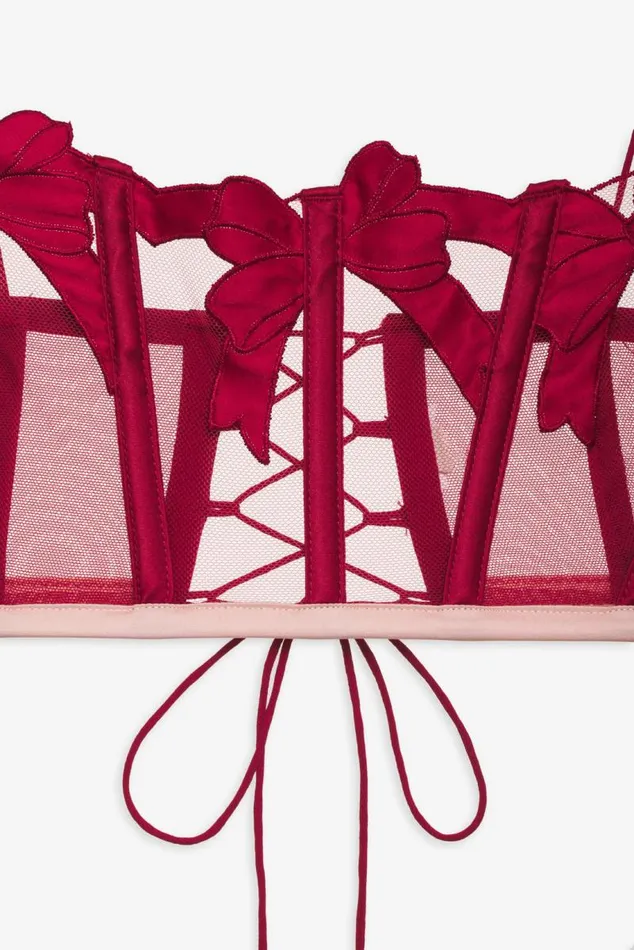 For Love and Lemons Lingerie Acacia Underwire Bra Red 8211 Women For Love and Lemons Lingerie Acacia Underwire Bra Red 8211 Women