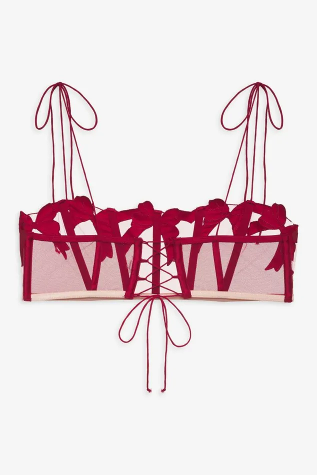For Love and Lemons Lingerie Acacia Underwire Bra Red 8211 Women For Love and Lemons Lingerie Acacia Underwire Bra Red 8211 Women