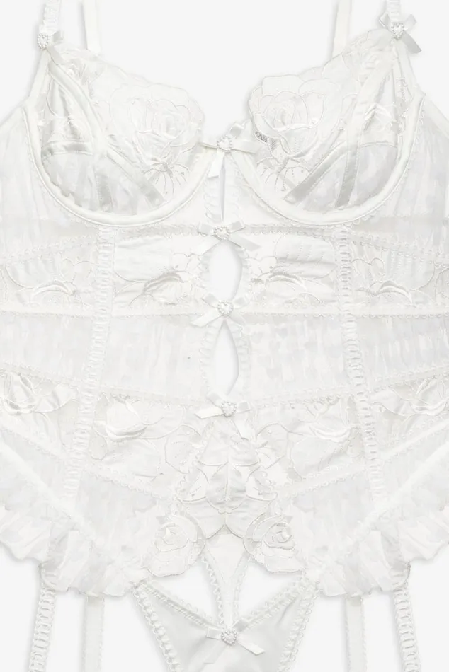 For Love and Lemons Lingerie Amore Teddy White 8211 Women For Love and Lemons Lingerie Amore Teddy White 8211 Women