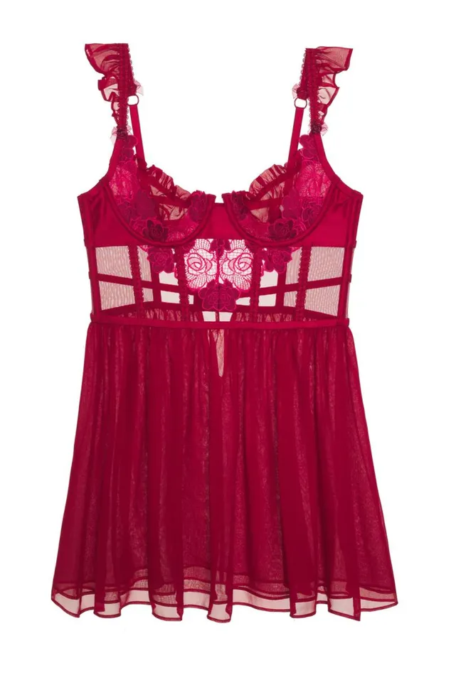 For Love and Lemons Lingerie Clara Slip Dress Red 8211 Women For Love and Lemons Lingerie Clara Slip Dress Red 8211 Women