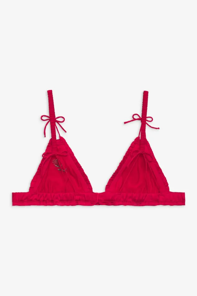 For Love and Lemons Lingerie Everyday Rosebud Bralette Red 8211 Women For Love and Lemons Lingerie Everyday Rosebud Bralette Red 8211 Women