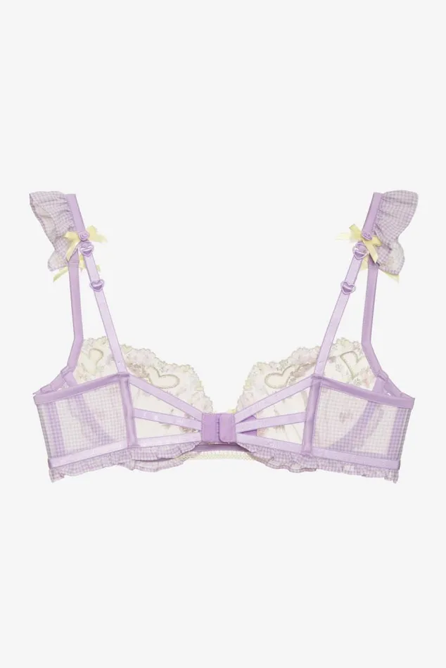 For Love and Lemons Lingerie Heart Wreath Underwire Bra Yellow 8211 Women For Love and Lemons Lingerie Heart Wreath Underwire Bra Yellow 8211 Women
