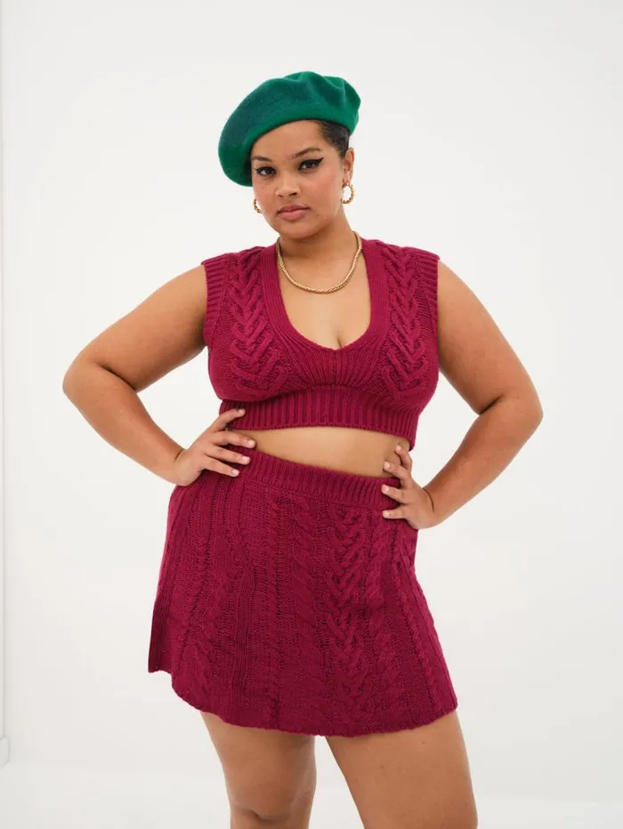 For Love and Lemons Tops Layton Mini Skirt Red 8211 Women For Love and Lemons Tops Layton Mini Skirt Red 8211 Women