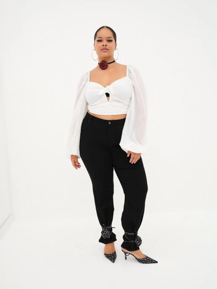 For Love and Lemons Tops Trisha Crop Top White 8211 Women For Love and Lemons Tops Trisha Crop Top White 8211 Women