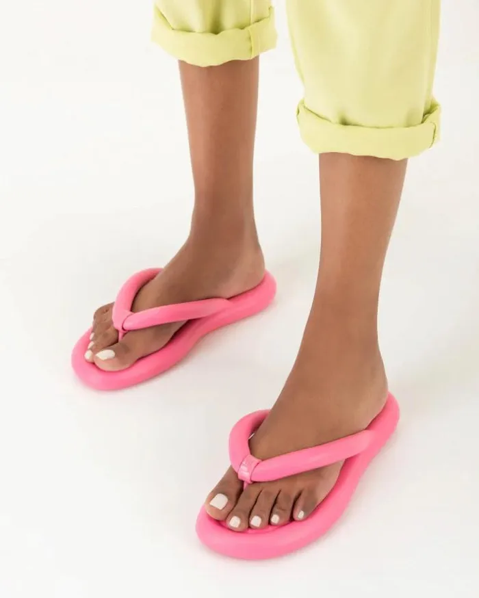 Free Flip Flop Pink Women Melissa Flip Flops