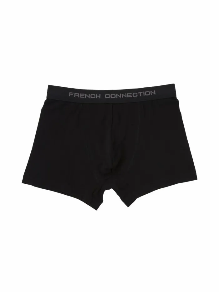 French Connection 3 Pack Connection Boxers Burgundyblackgrey Men Underwear and Socks