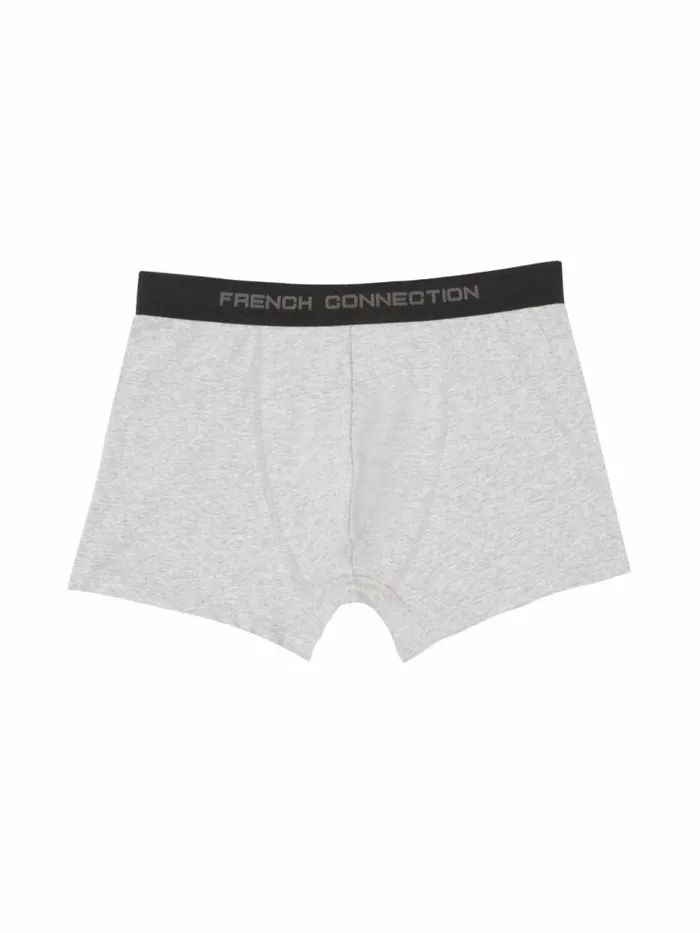 French Connection 3 Pack Connection Boxers Burgundyblackgrey Men Underwear and Socks