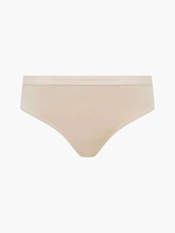 French Connection 3 Pack Connection Thongs Nudegrey Excaliborcadie Print Women Underwear and Socks