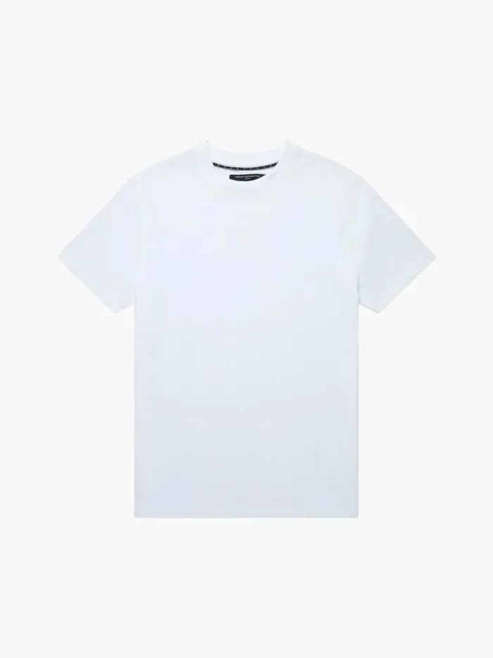 French Connection Ottoman Crew Neck TShirt White Men TShirts and Polo Shirts