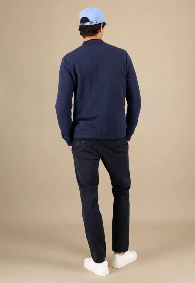 FYNCHHATTON Hybrid Jacket With Quilting Navy Men Jackets and Coats